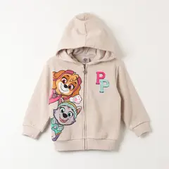 PAW PATROL - Poleron Abierto Niña Ice Cream Gris