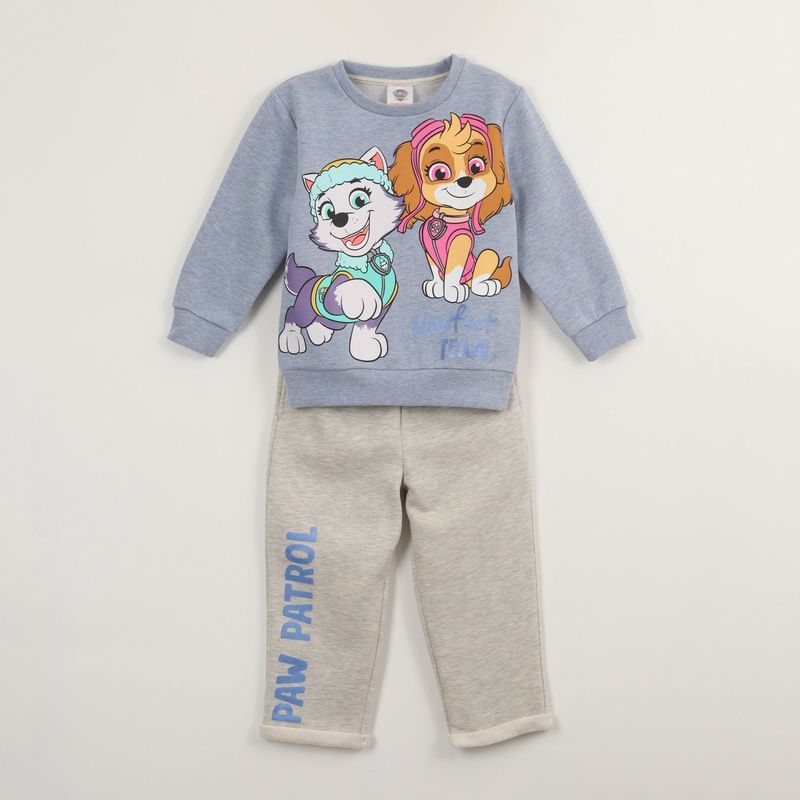 PAW PATROL - Buzo Niña Team Girls Celeste Paw Patrol