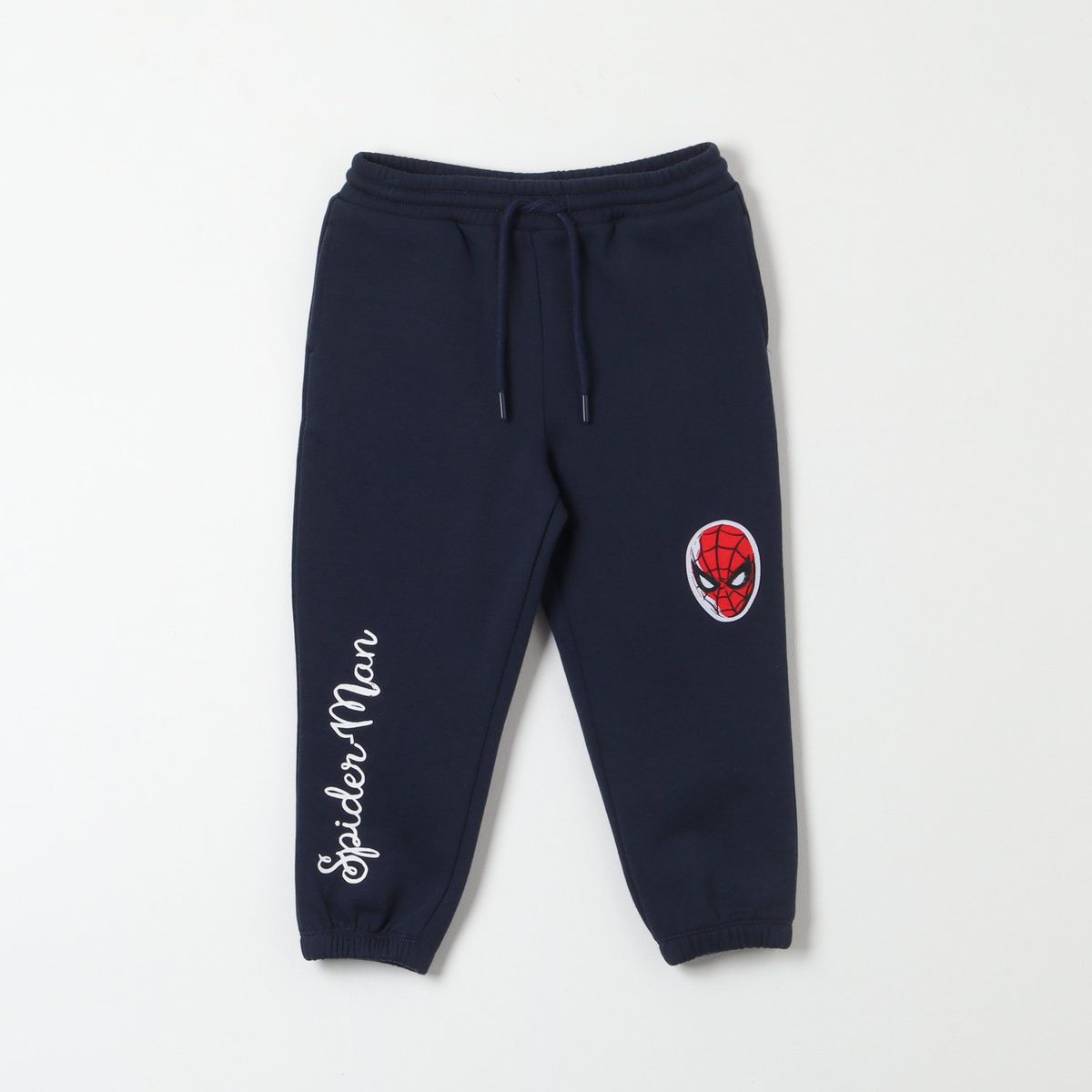 MARVEL - Pantalon De Buzo Niño Spiderman Logo Azul Marvel