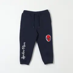 MARVEL - Pantalon De Buzo Niño Spiderman Logo Azul