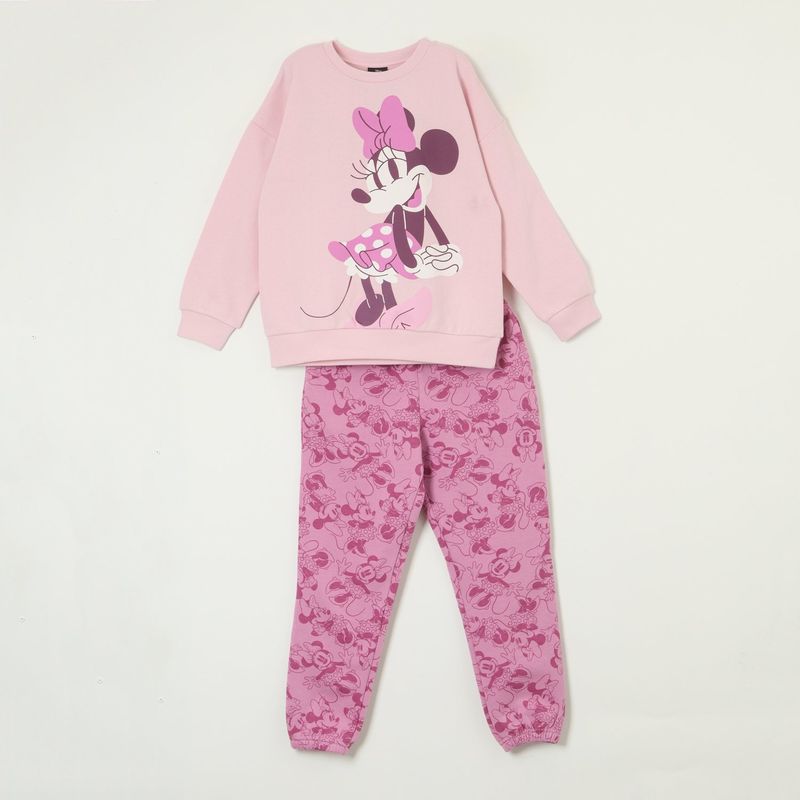 DISNEY - Buzo Niña Minnie Coqueta Rosado Disney
