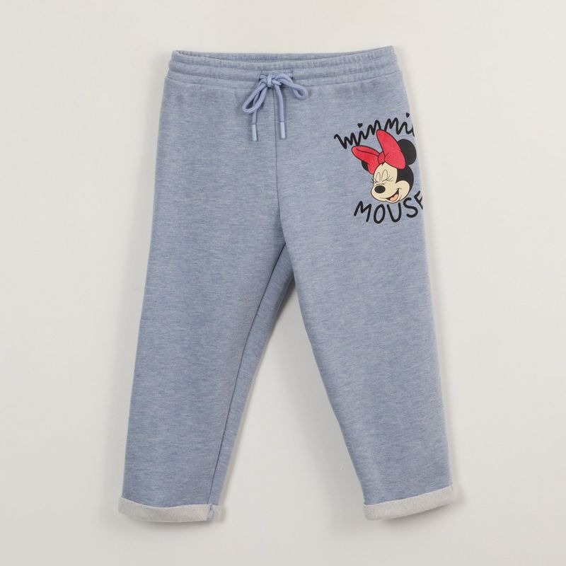 DISNEY - Buzo Minnie Mouse Algodón con Dobladillo - Niña 2-8 Años