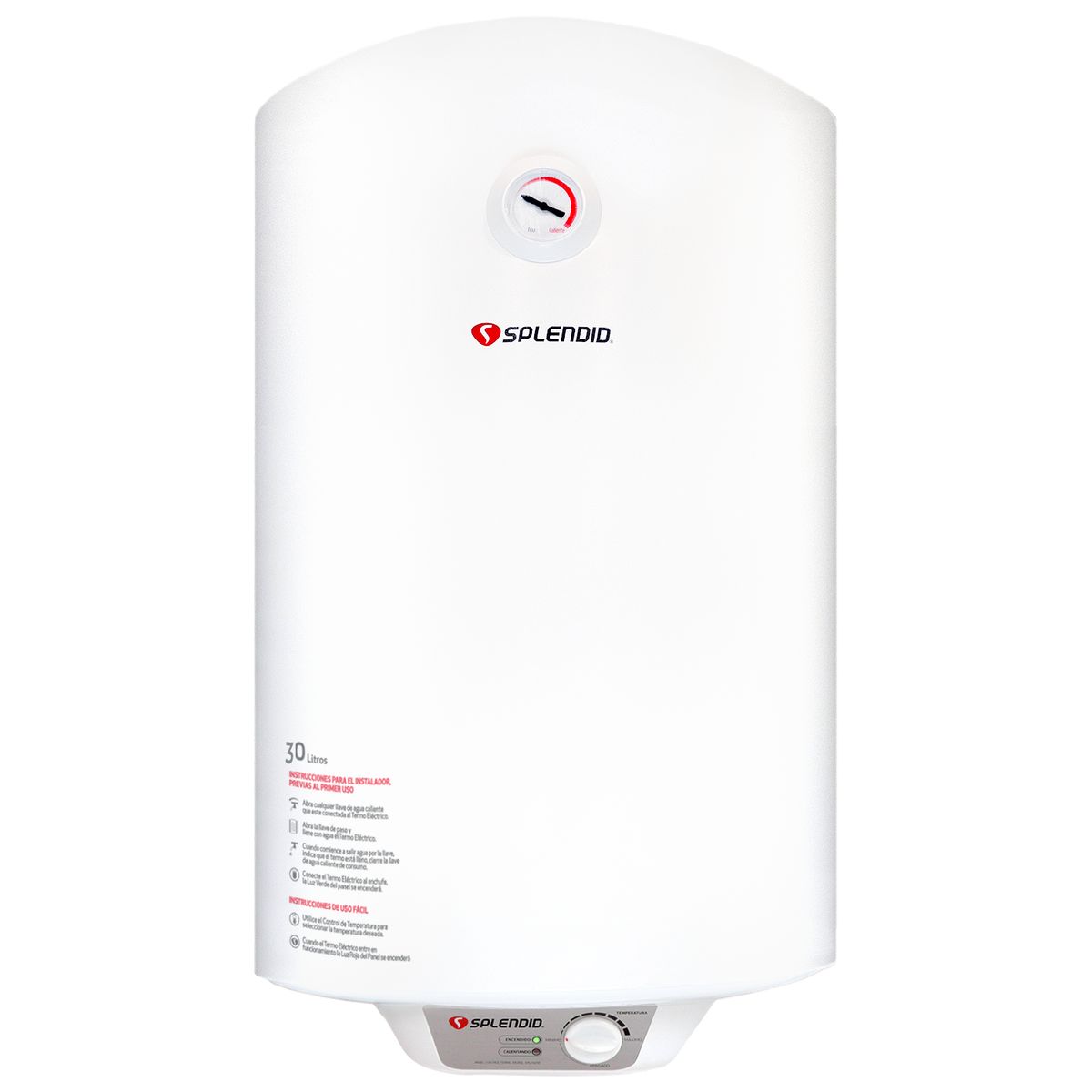 SPLENDID - Termo Eléctrico 30 Litros Splendid Mural