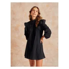LOUNGE - Vestido Boho Bordado