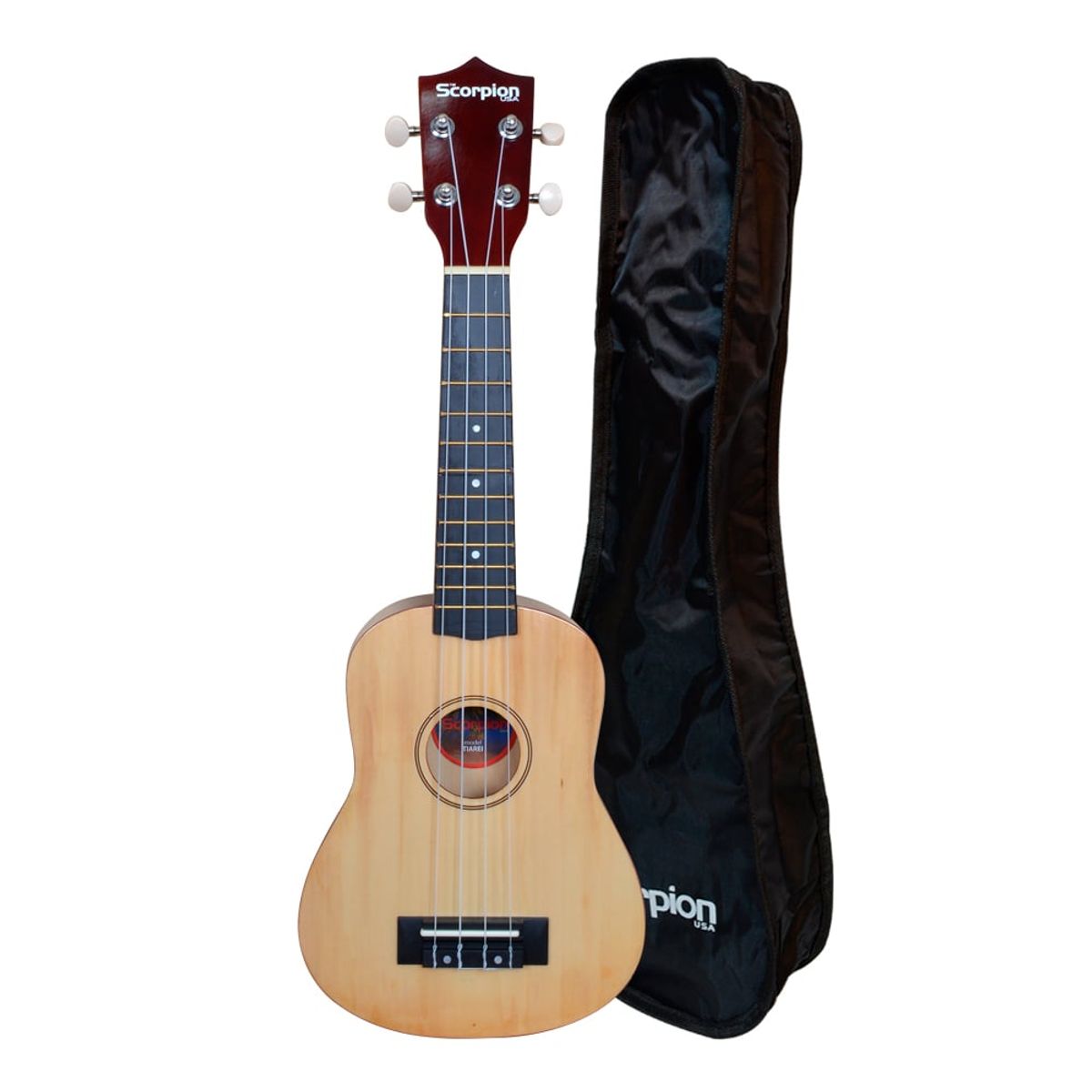 SCORPION - KIT UKELELE SOPRANO NATURAL SCKUK-30S SCORPION