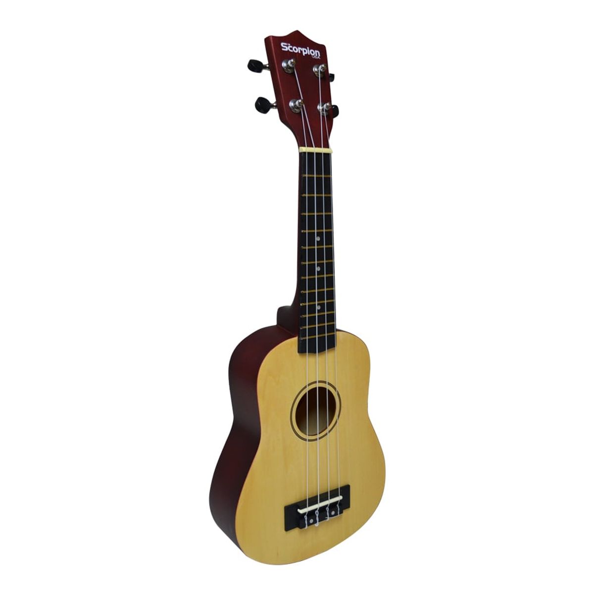 SCORPION - UKELELE NATURAL ACABADO MATE MOD.KEANA 3 SCORPION
