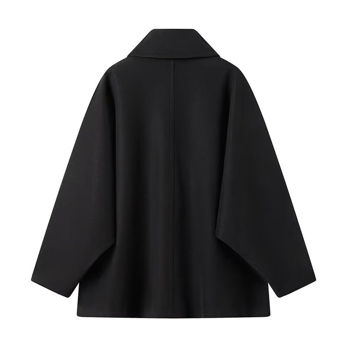 GIOIO - Chaqueta Mujer Peluche Solapa Botón Simple Holgado Invierno