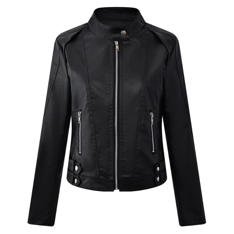 GIOIO - Chaqueta Cuero Parka Impermeable Coleccion Primavera Verano