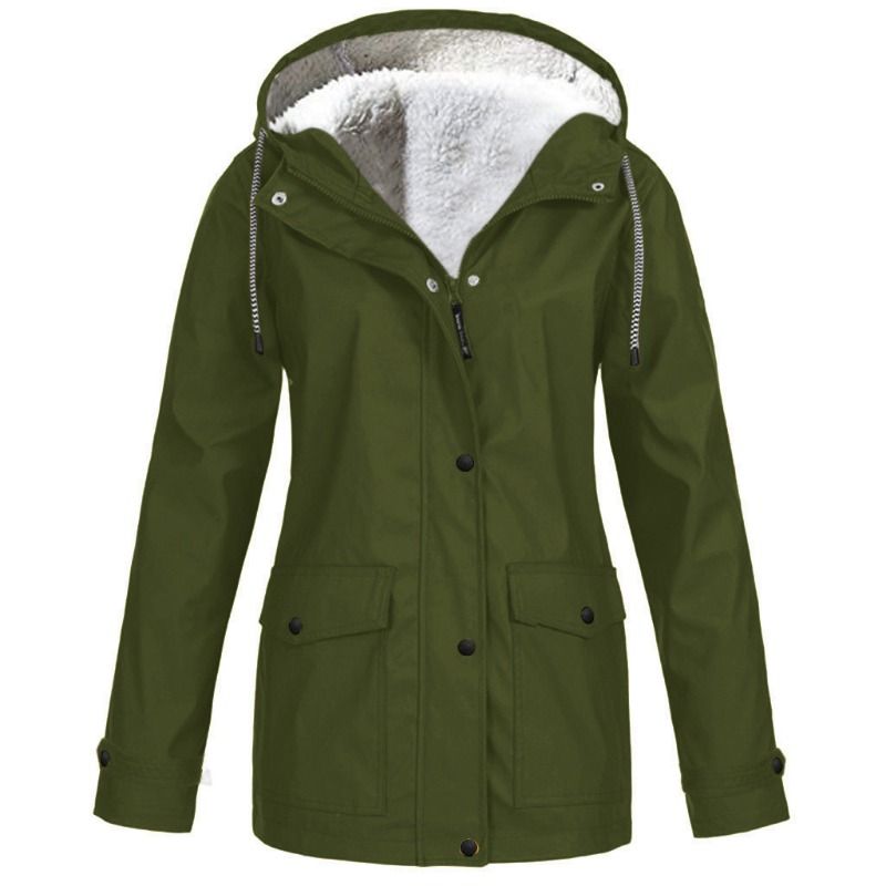 GIOIO - Chamarra Chamarra Impermeable Dama Rompeviento