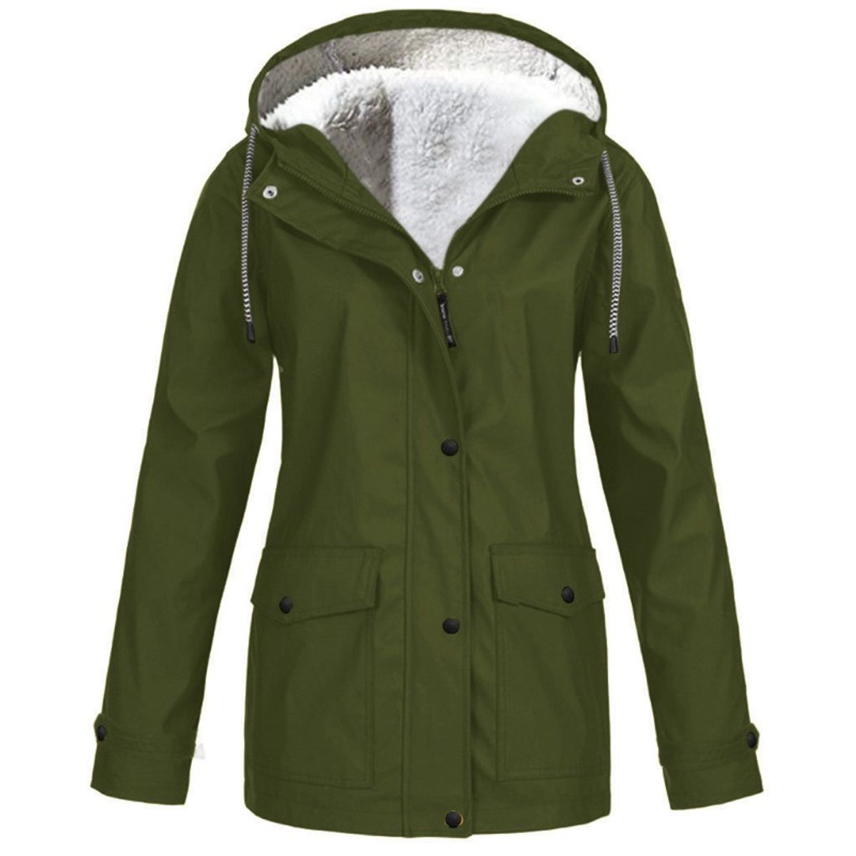 GIOIO - Chamarra Chamarra Impermeable Dama Rompeviento