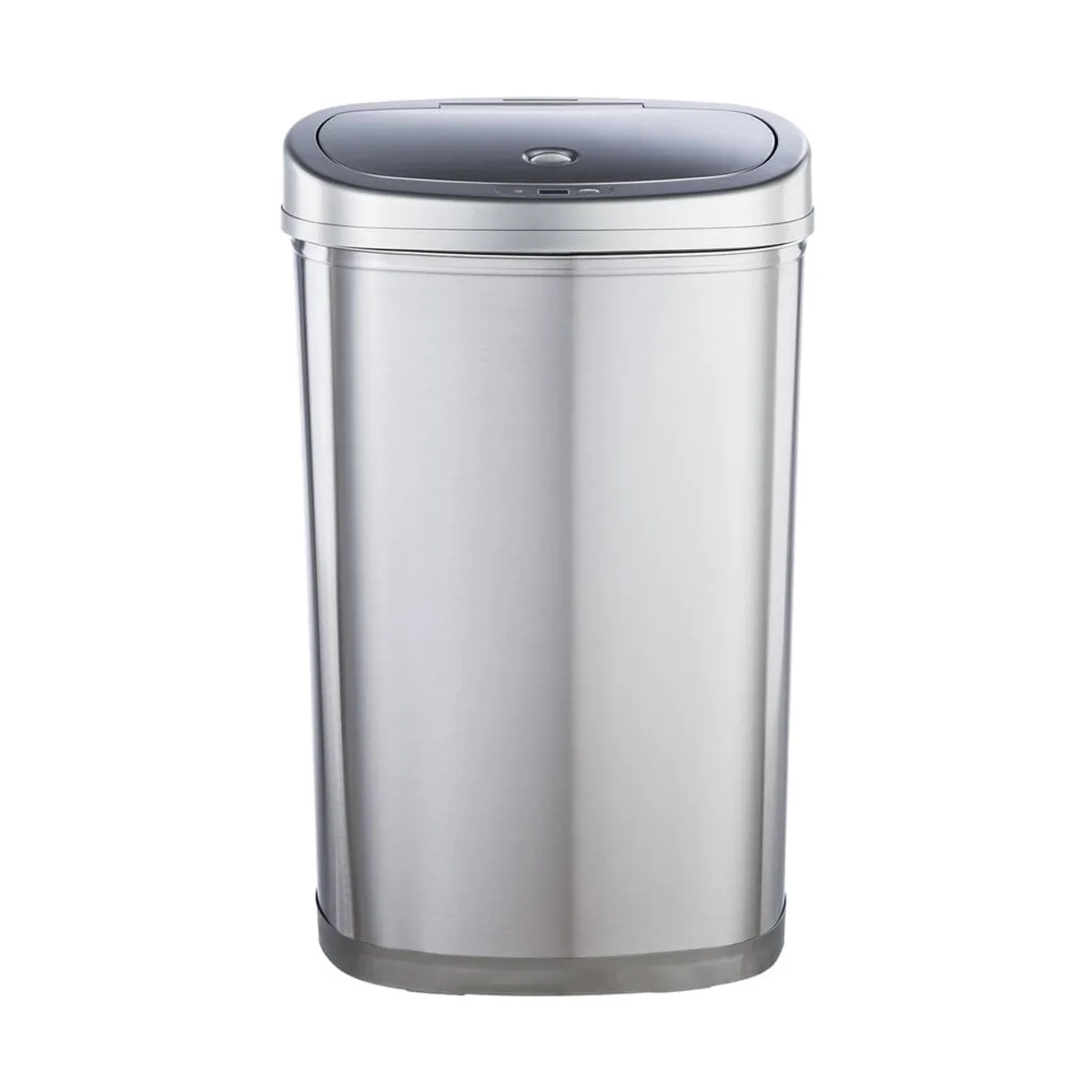 NINESTARS - Basurero Automatico Papelera Inteligente Sensor 50 L Silver