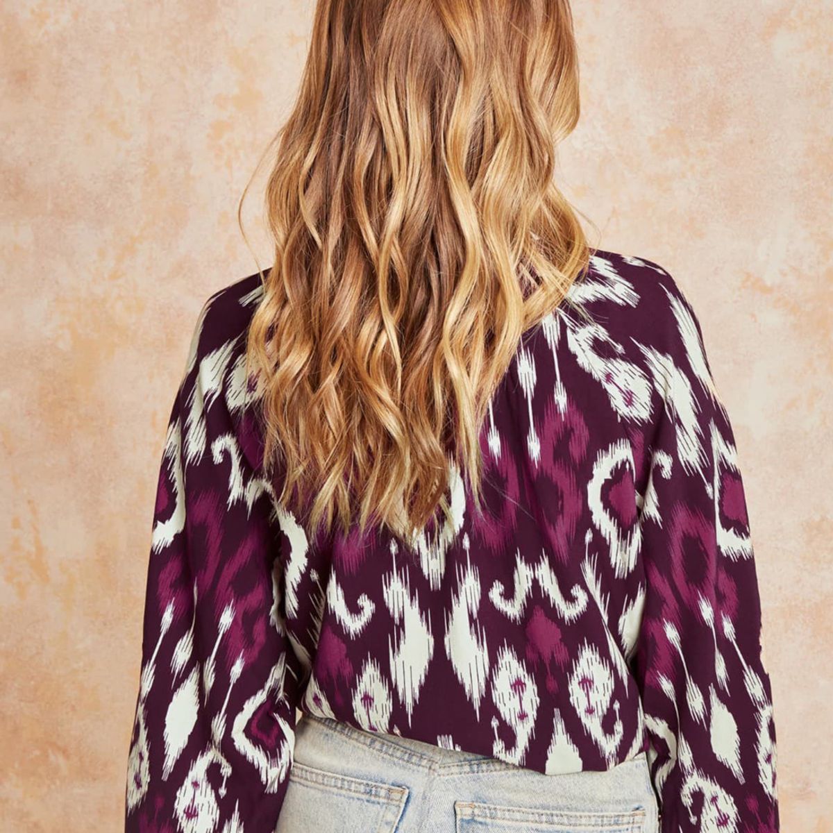 LOUNGE - Blusa Boho Estampado LOUNGE