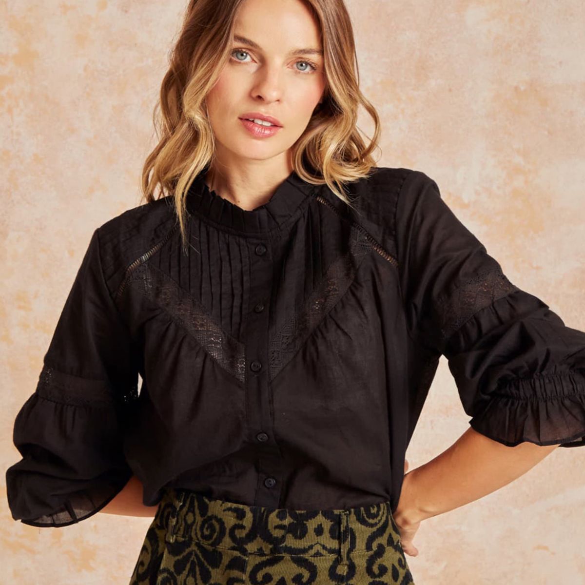 LOUNGE - Blusa Boho LOUNGE