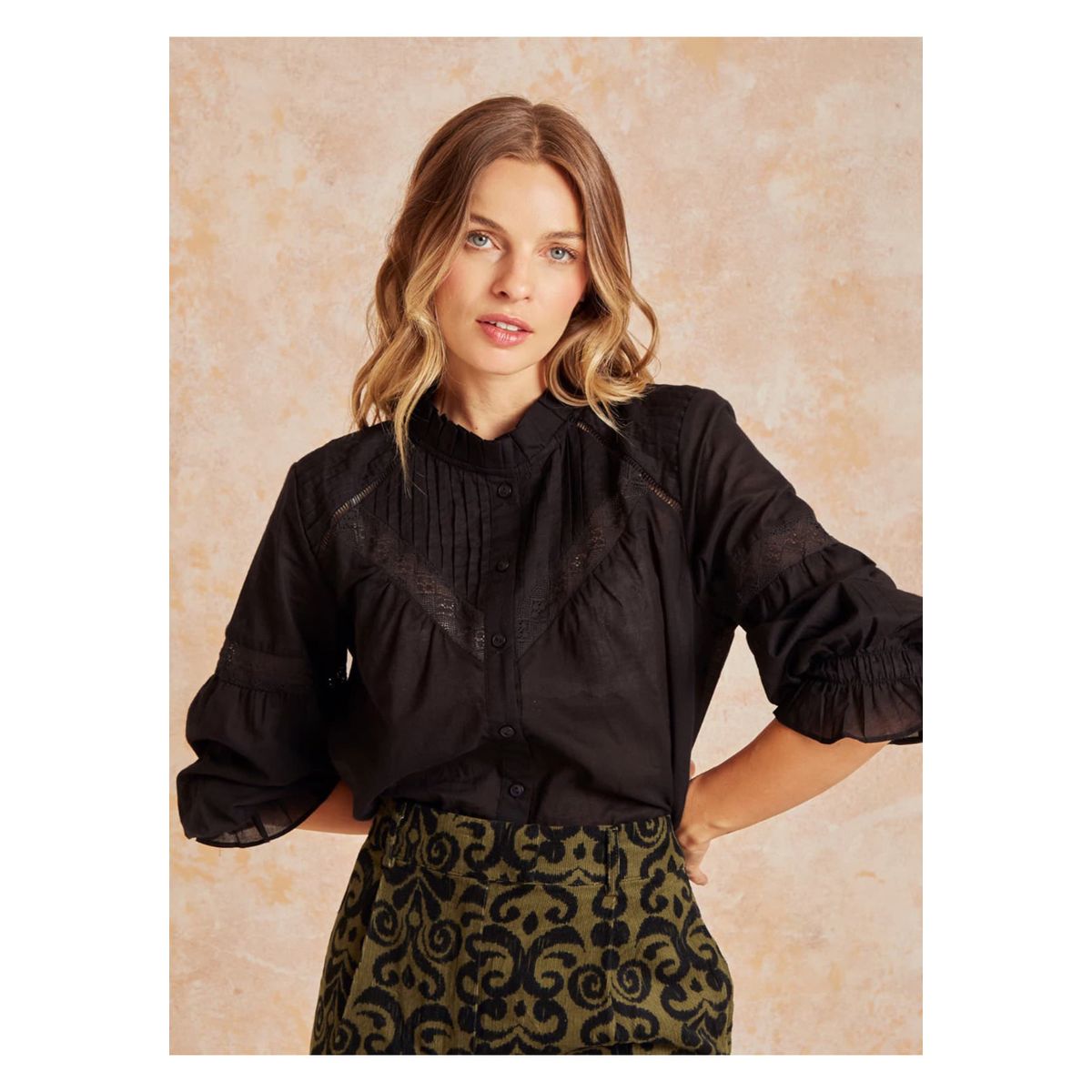 LOUNGE - Blusa Boho LOUNGE