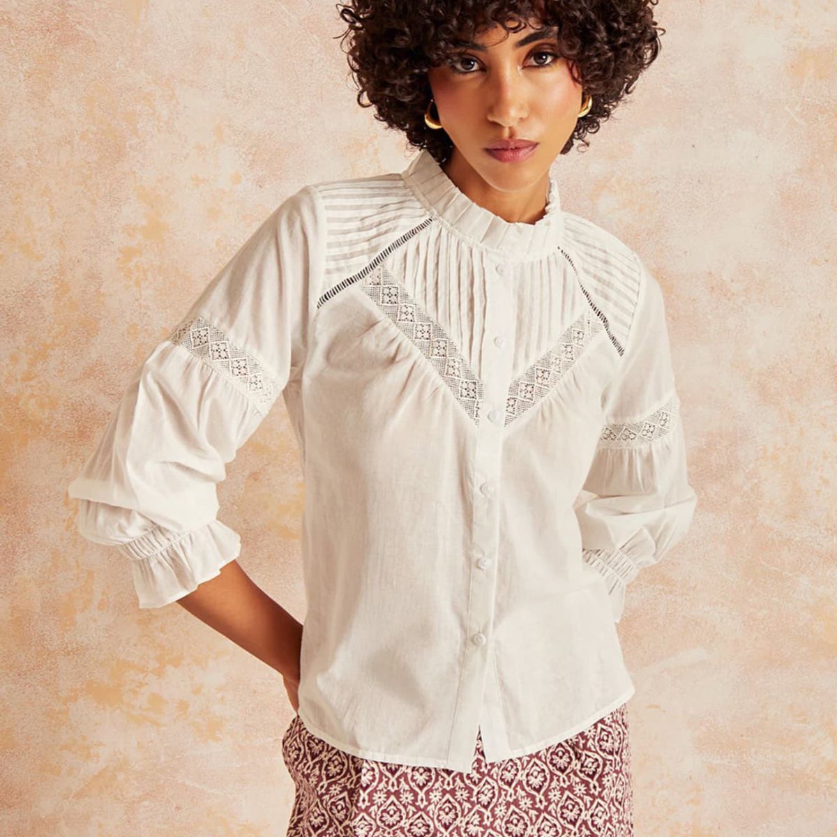 LOUNGE - Blusa Boho LOUNGE