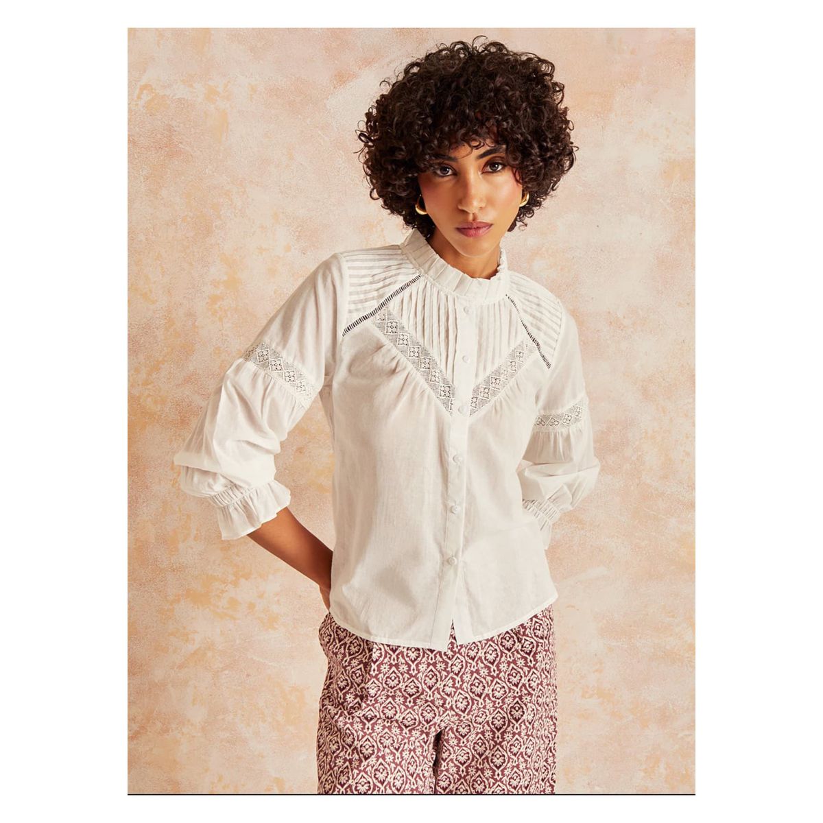 LOUNGE - Blusa Boho LOUNGE