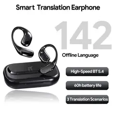 SUNNYLIFE - Traductor de auriculares en tiempo real T23 142 idiomas totales