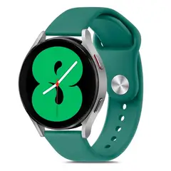 JOICO - Correa de Goma Compatible Con Samsung Galaxy Watch 20mm Verde