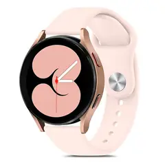 JOIGO - Correa de Goma Compatible Con Samsung Galaxy Watch 20mm Rosado.