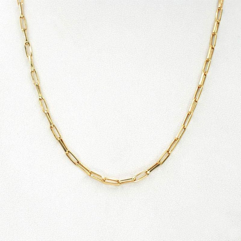 ELLA JOYAS - Choker Clip Oro  Amarillo 18k