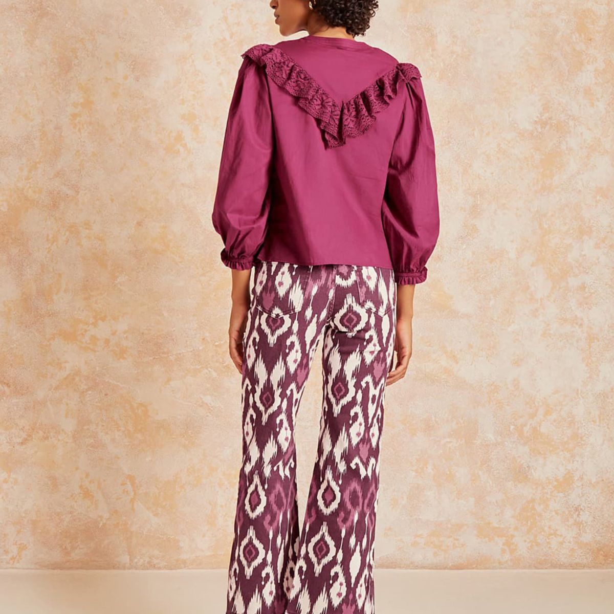 LOUNGE - Pantalón Boho Estampado LOUNGE