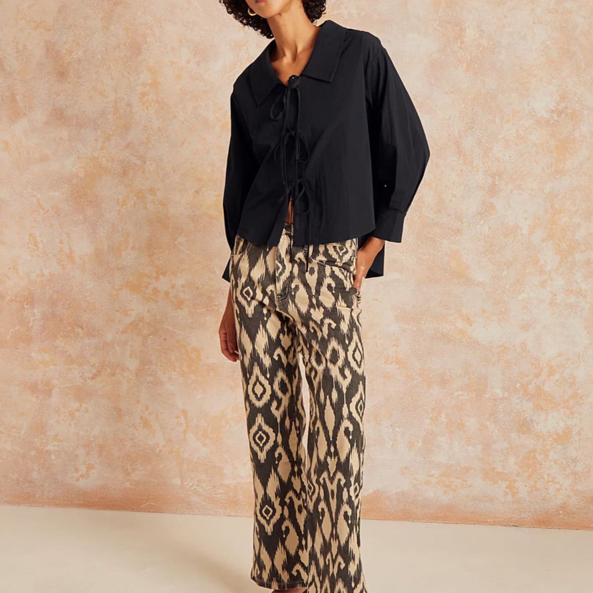 LOUNGE - Pantalón Boho Estampado LOUNGE