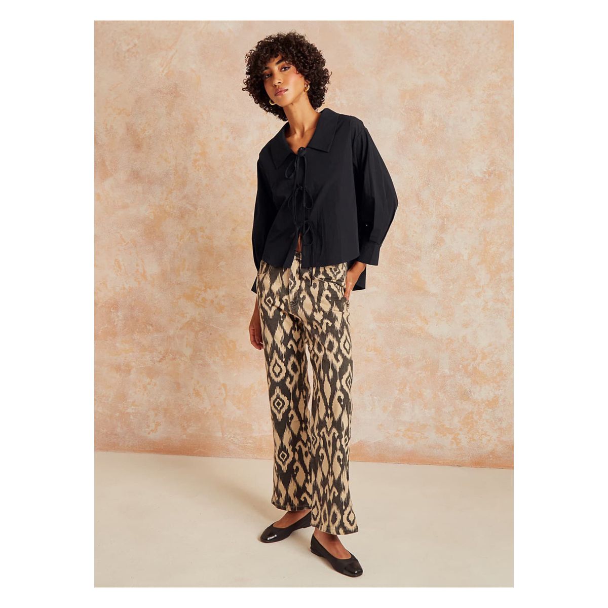 LOUNGE - Pantalón Boho Estampado LOUNGE