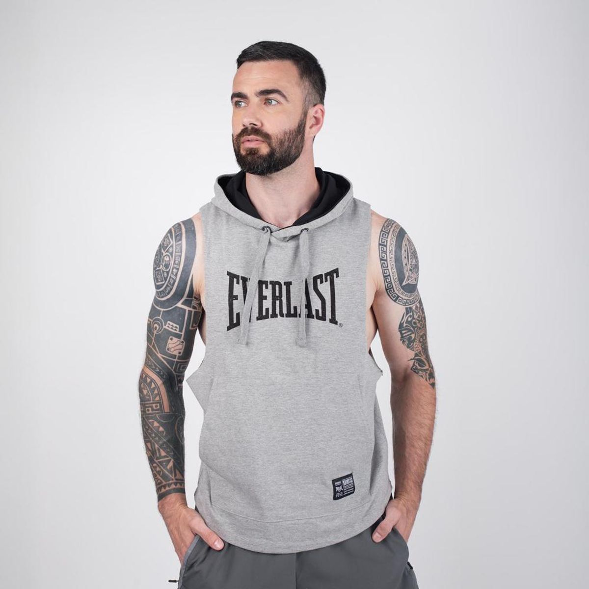 EVERLAST - Polera Hood Round Everlast.-