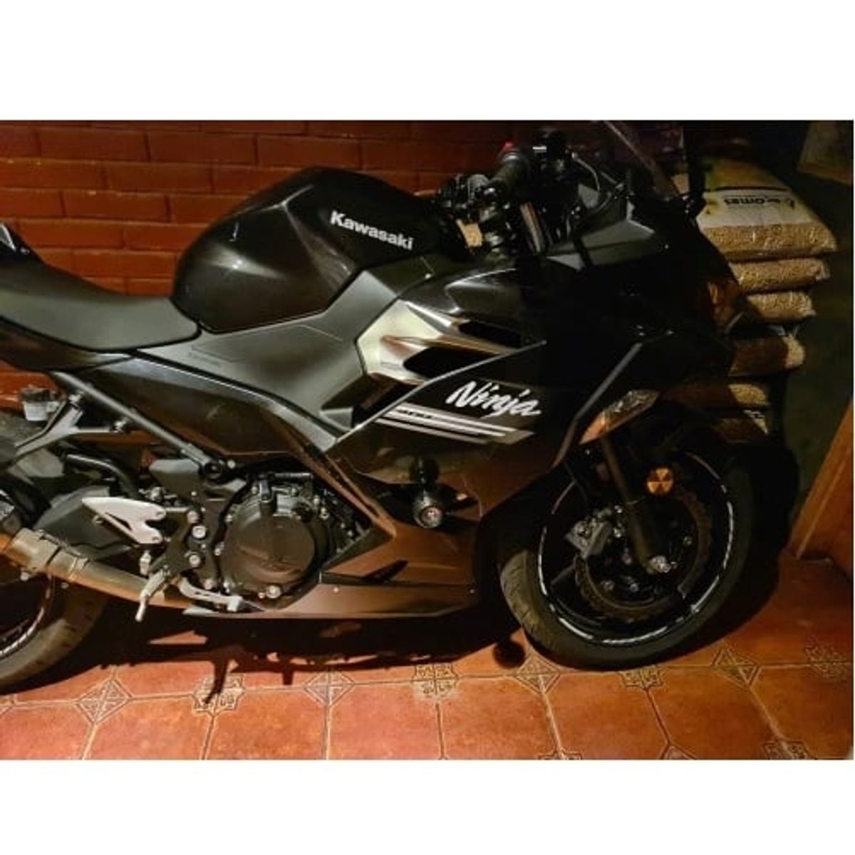 GENERICO - Topes de caida kawasaki ninja 400 Z400