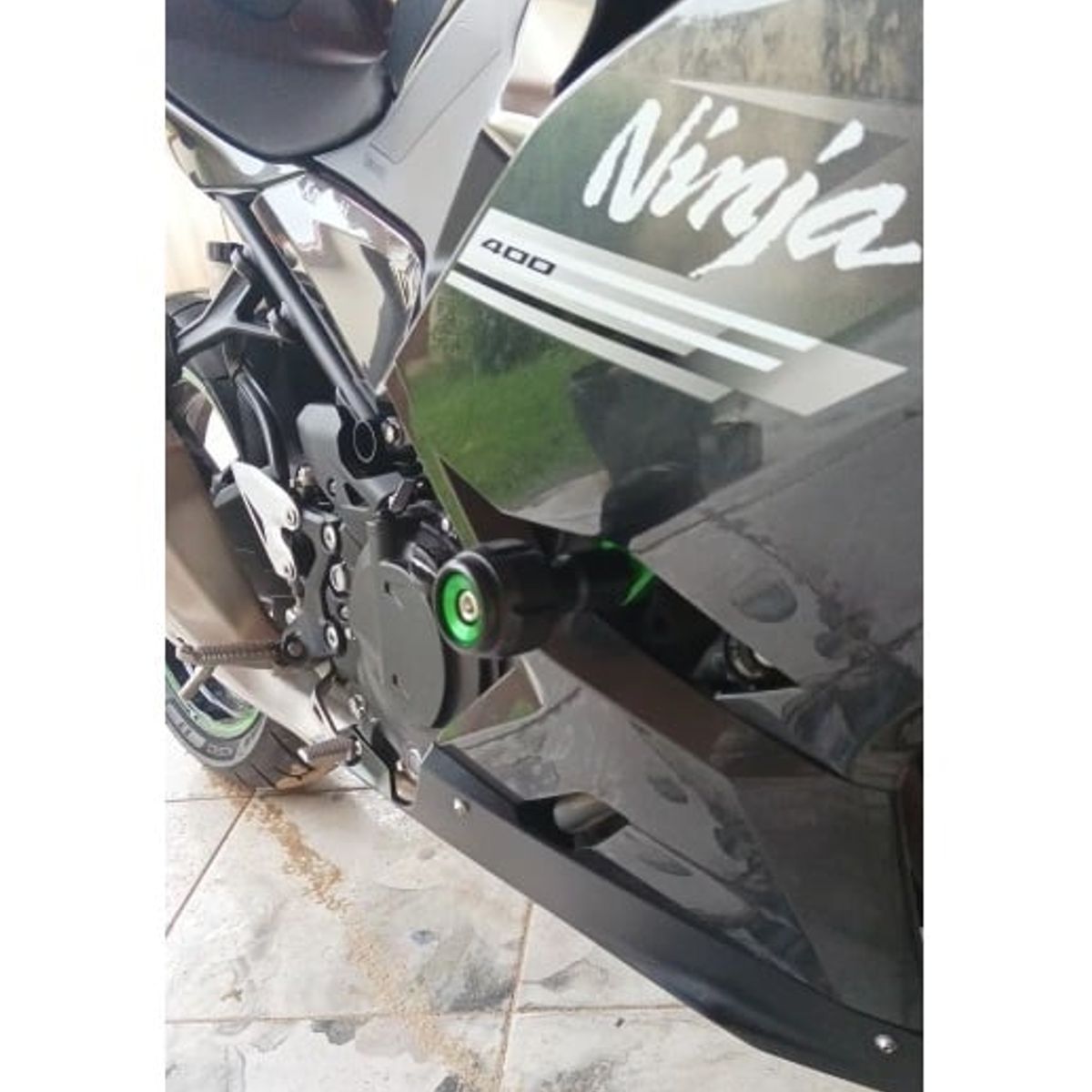 GENERICO - Topes de caida kawasaki ninja 400 Z400