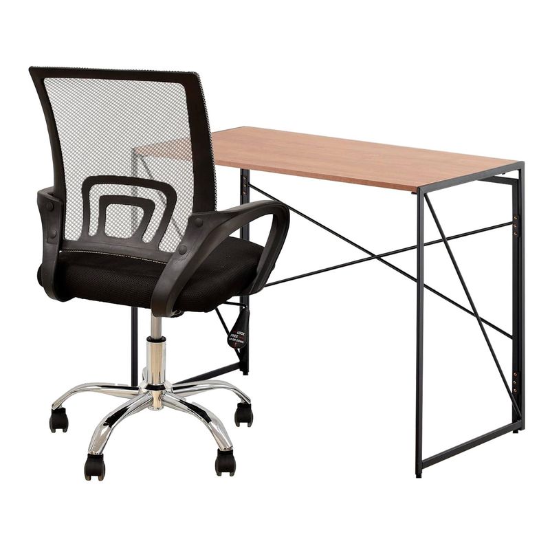 GLOBAL LATIN GROUP - Pack Home Office Escritorio + Silla Ergonómica