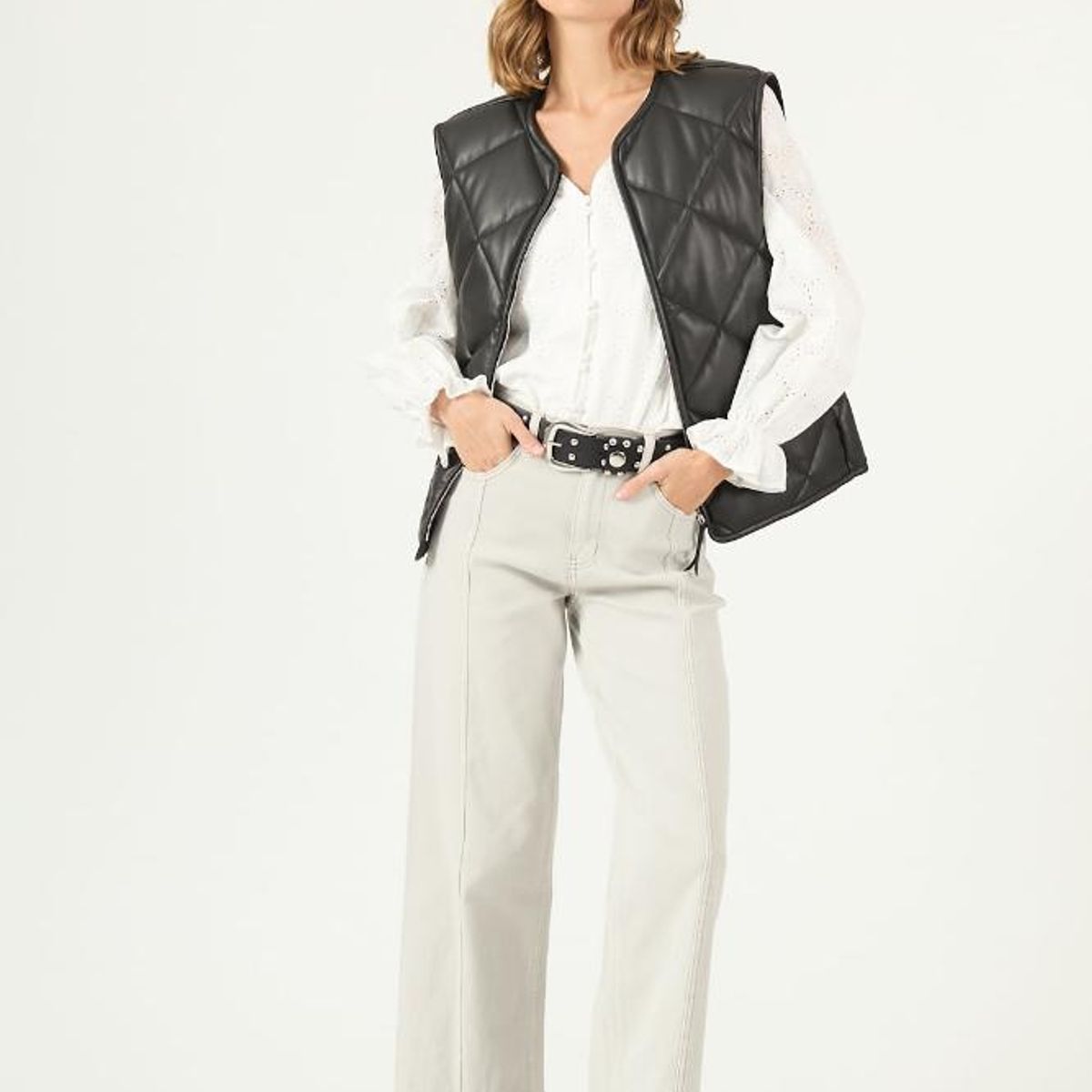 PRIVILEGE - Chaqueta negra PRIVILEGE 2334