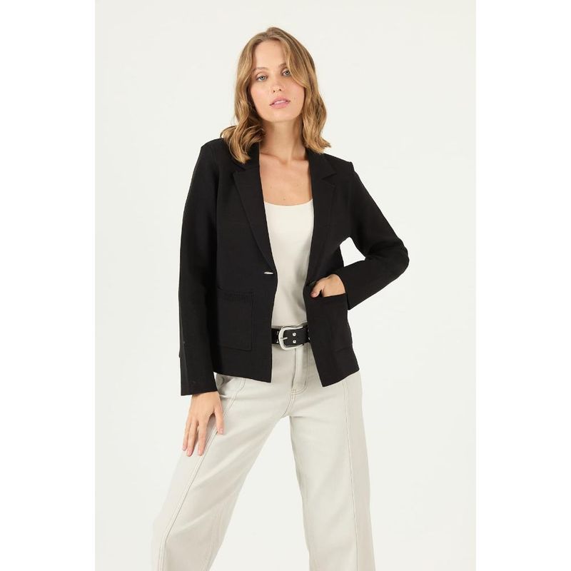 PRIVILEGE - Chaqueta negra PRIVILEGE 2121 - Negro