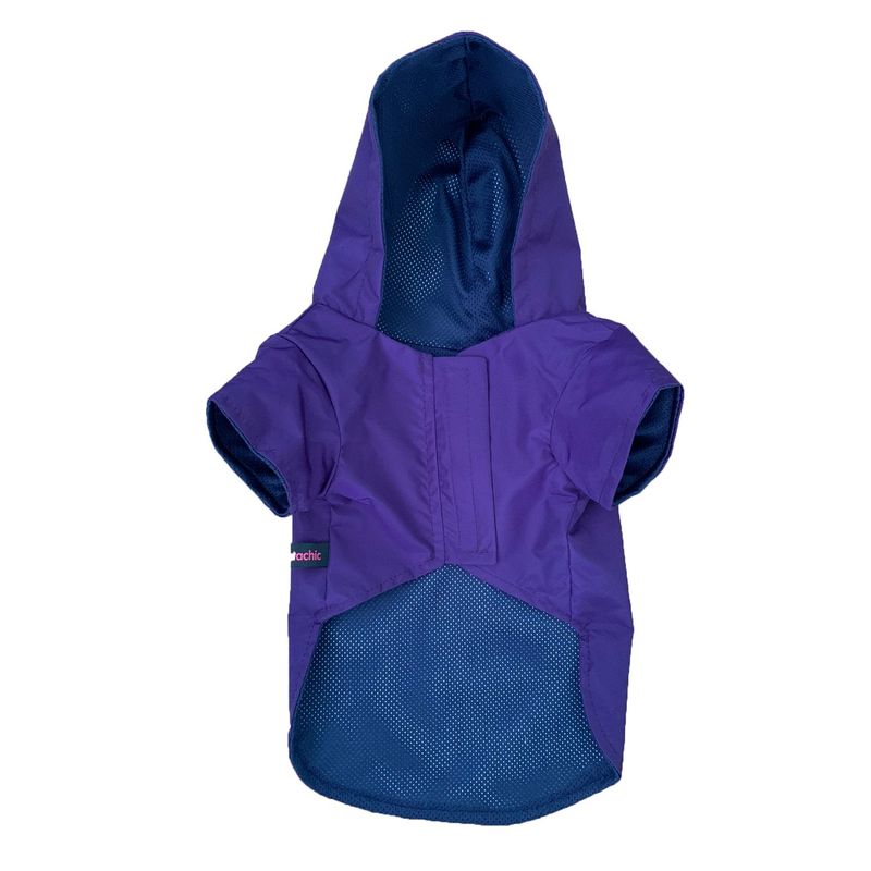 MASCOTACHIC - Impermeable Morado talla S