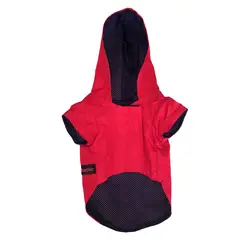 MASCOTACHIC - Impermeable Rojo talla L