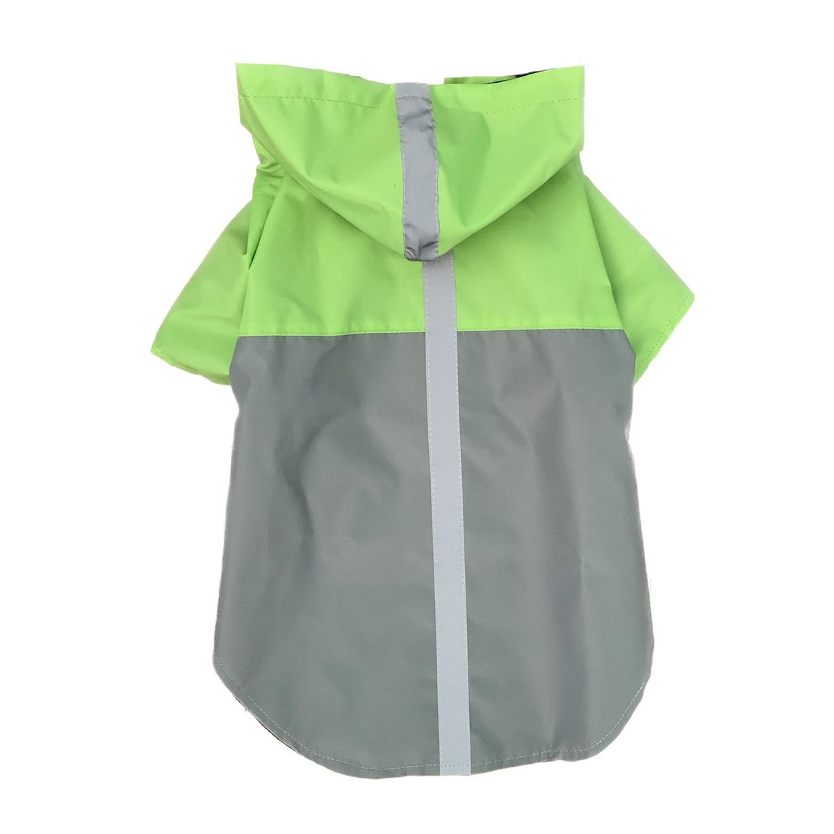 MASCOTACHIC - Impermeable Gris Verde talla XS