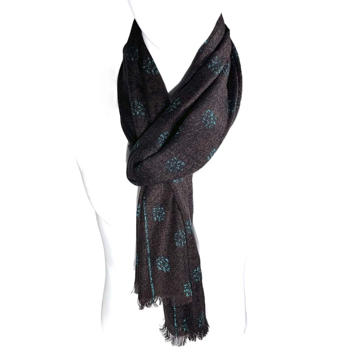 GINO RODINIS - Bufanda PH002 café Gino Rodinis