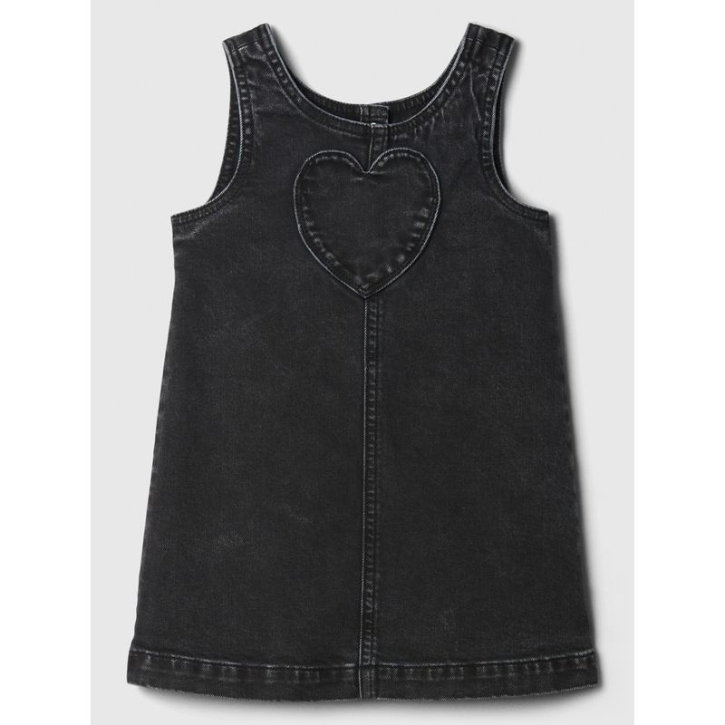 GAP - Vestido Niña Denim Jumper Multicolor