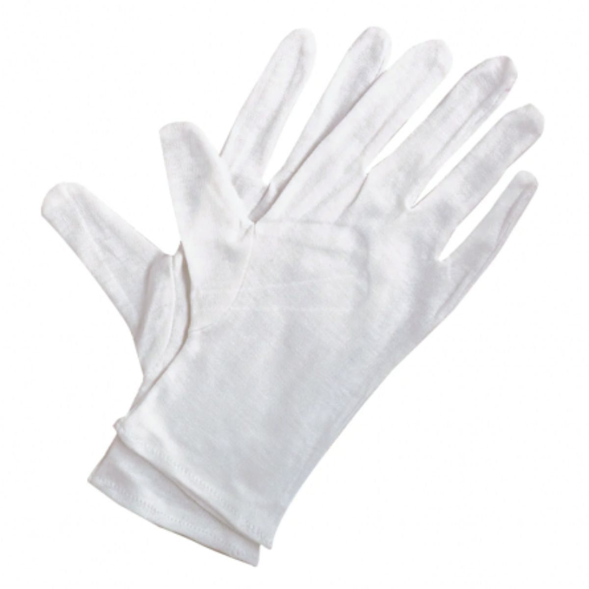 GENERICO - Guantes 100% Algodón Blancos Mediano Art Alternatives Pack 4