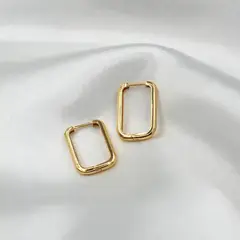ELLA JOYAS - Aro Argolla Clara Oro 18k