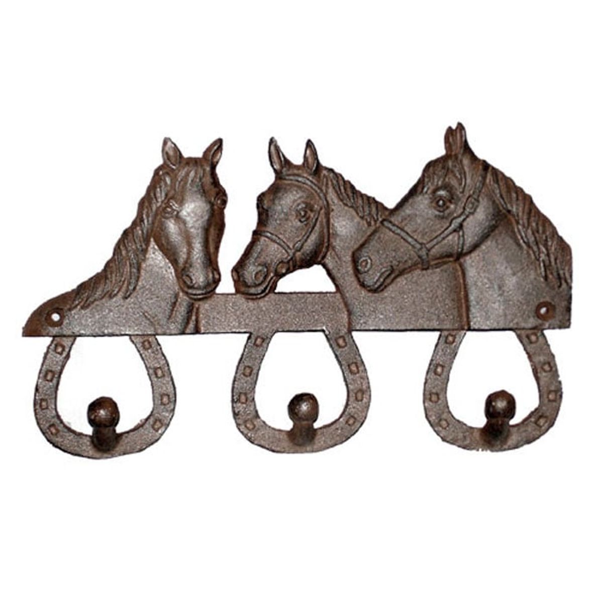 BRIC - Perchero de pared diseño caballos