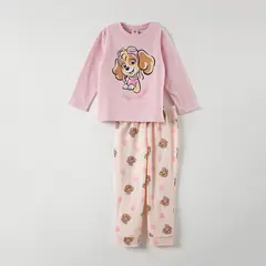 PAW PATROL - Pijama Niña Skye Manga Larga con Estampado - 2-8 Años