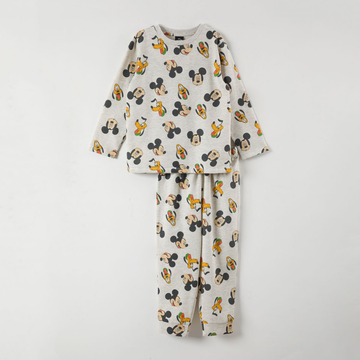 DISNEY - Conjunto Pijama Buzo Niño Mickey Amigos Gris Disney