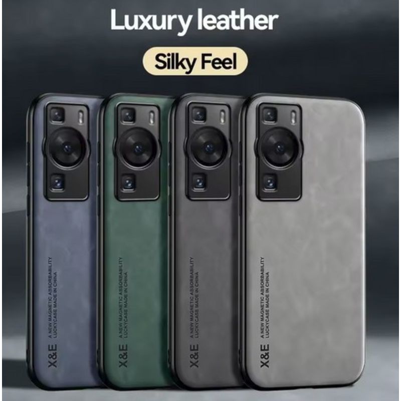 GENERICO - Carcasa Protector Huawei P60 Pro Silicona Mate Color Negro Calidad