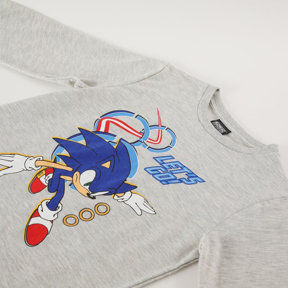 SONIC - Conjunto Pijama Niño Lets Go! Azul Sonic