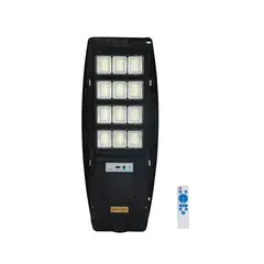 WANT - Luminaria Pública Solar 2000 Lúmenes 6000K Luz Fría
