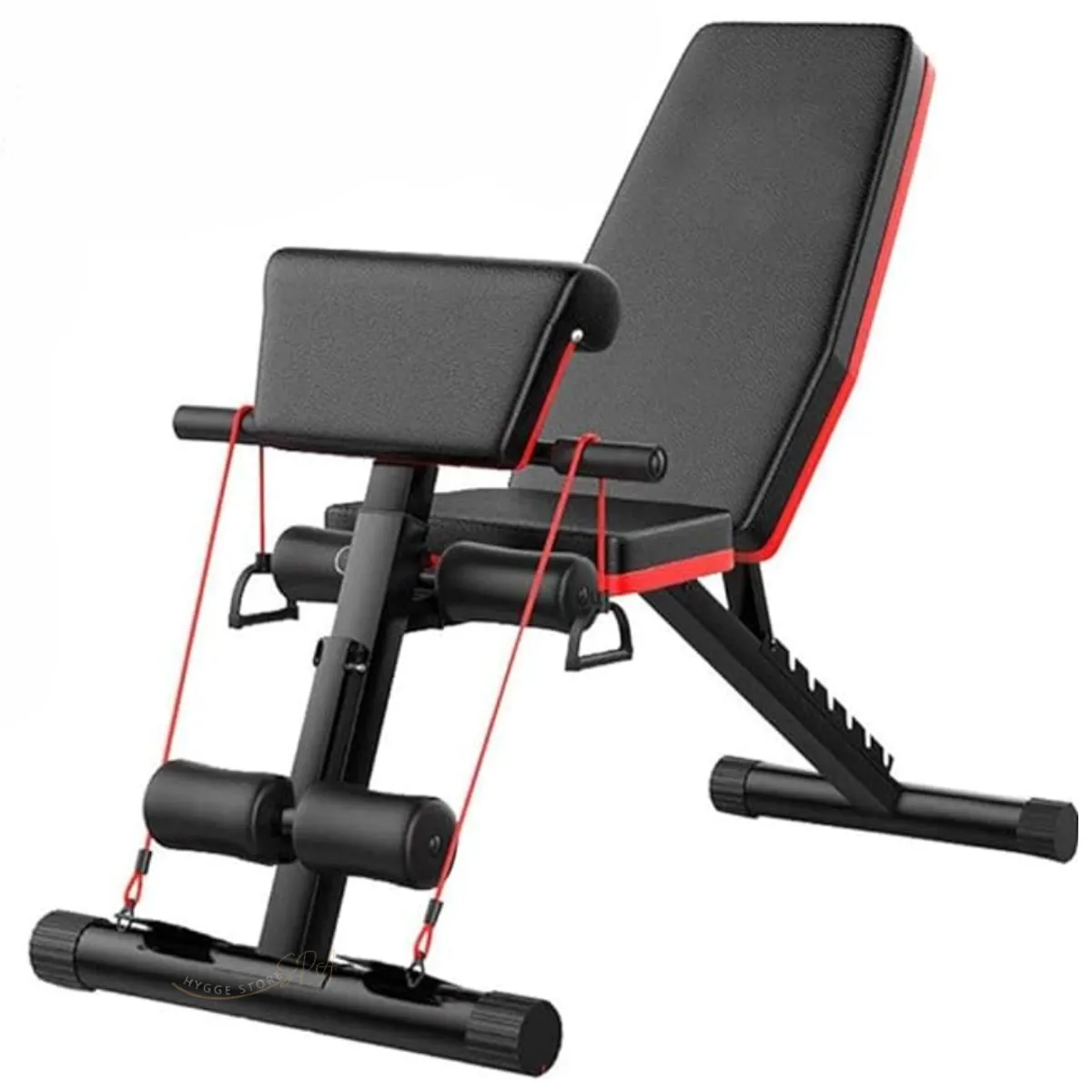 GENERICO - Banca Abdominal Ejercicios  Ajustable Con Bandas