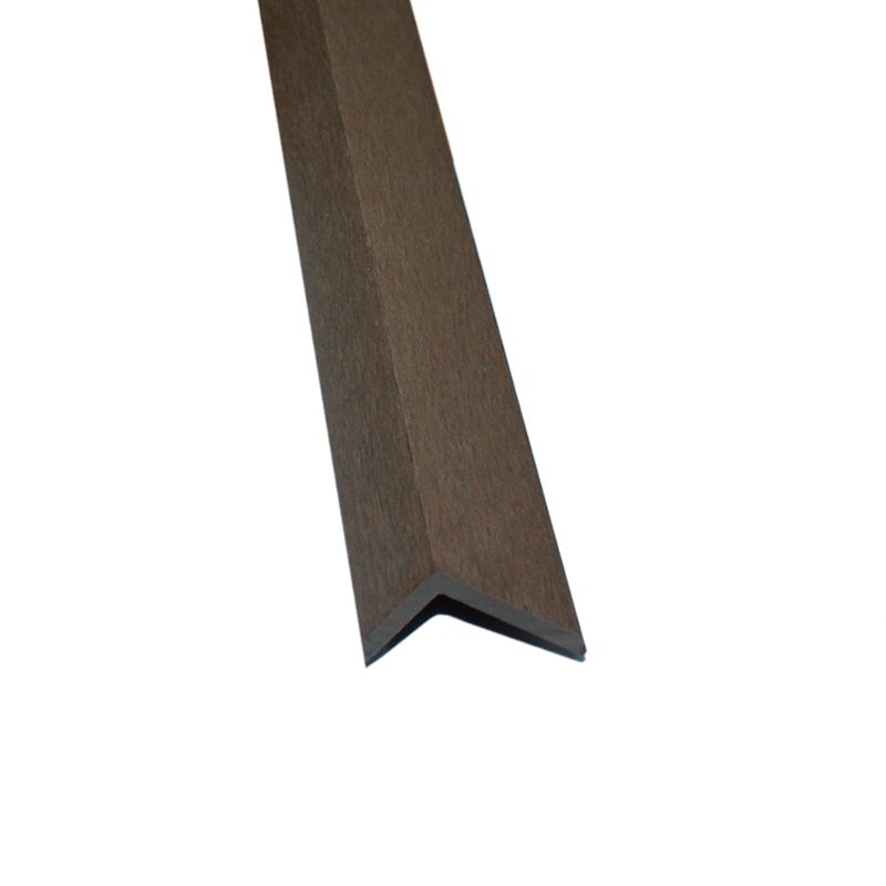 QRUBBER - Tapa Base para Deck de 220x60x40mm Café QRubber