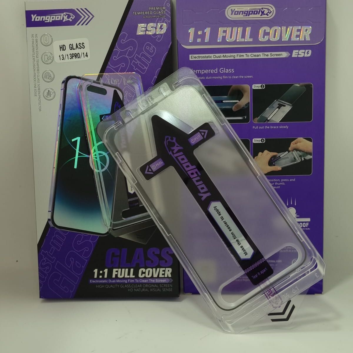 GENERICO - Lamina de Vidrio AutoInstalable Iphone 1313pro14