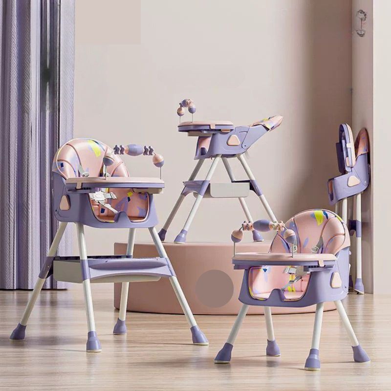 ELEPHANT - Silla de comer para bebe arcoíris